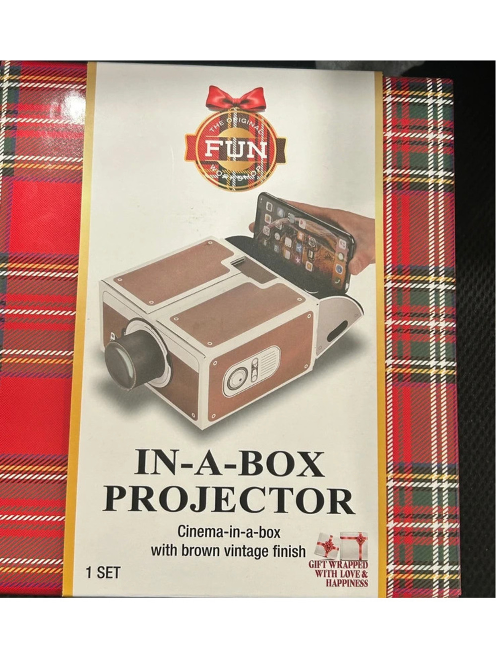 Phone Projector Retro Style New in Original Packaging Unopened